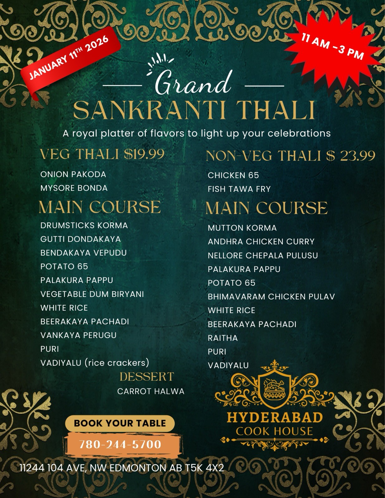 Special Offer - Hyderabad Cook House