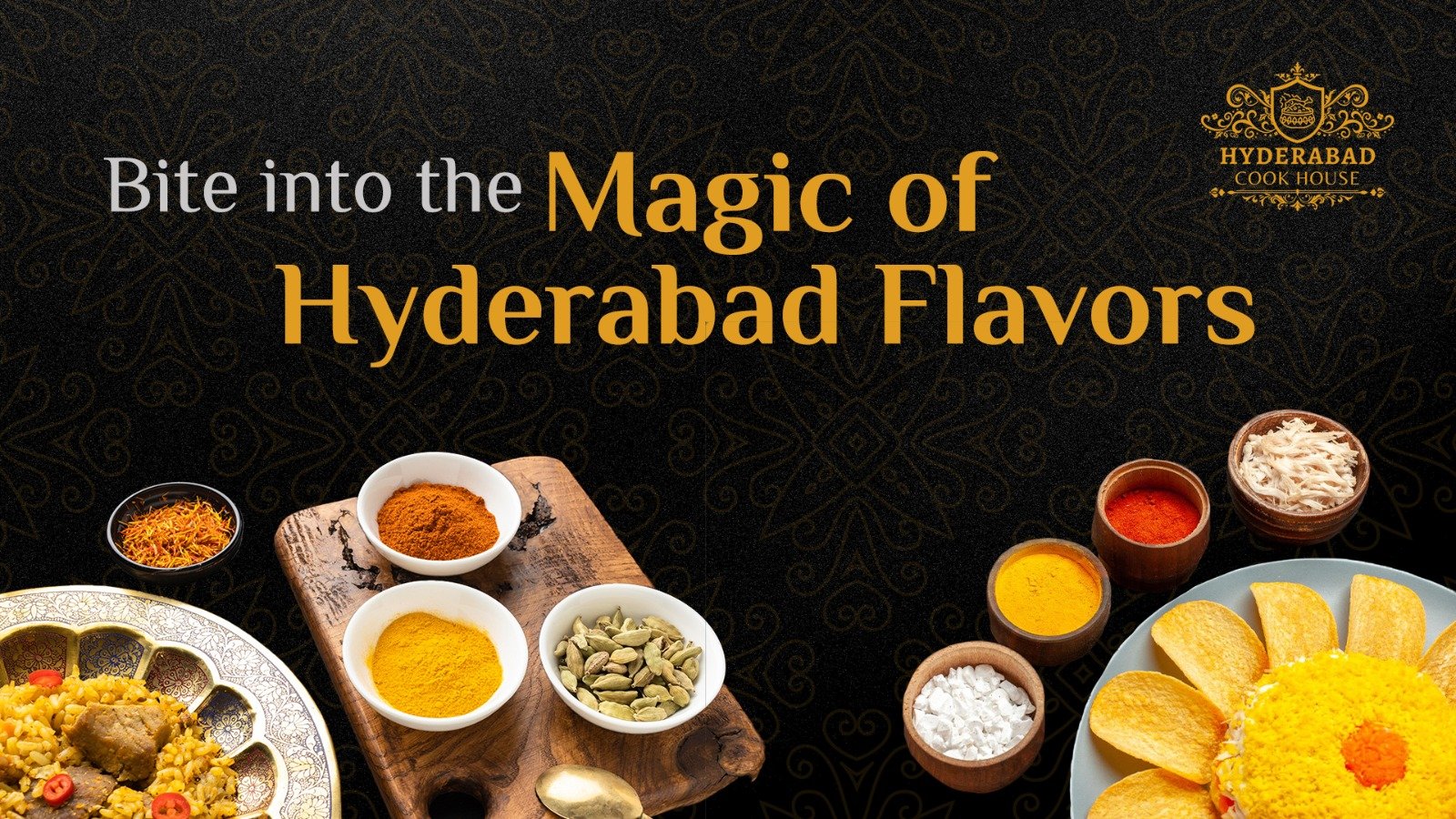 Authentic Hyderabadi biryani catering in Edmonton with traditional spices and South Indian flavors by Hyderabad Cook House.
